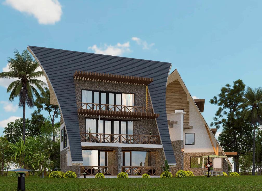 2 Bedroom Semi – Detatched Villa
