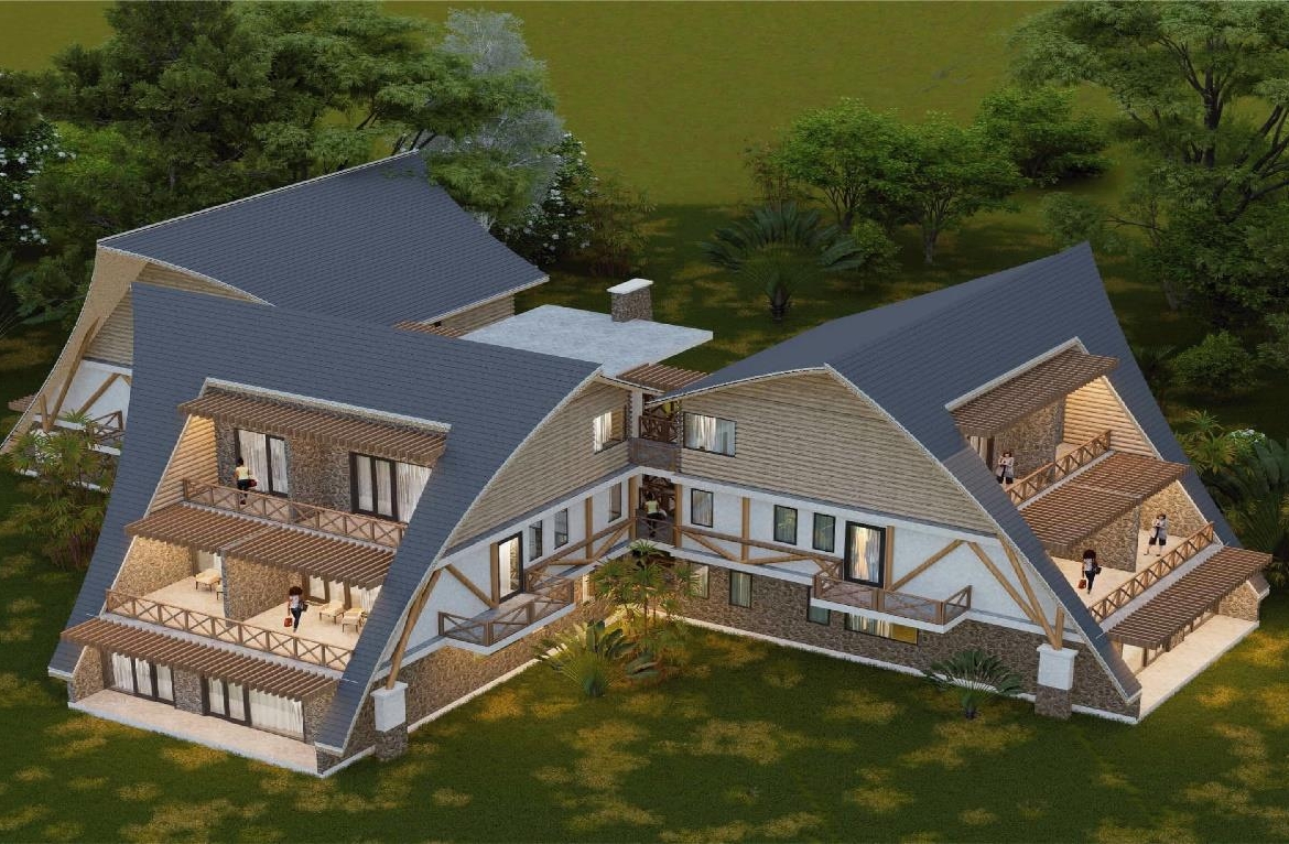 2 Bedroom Semi – Detatched Villa