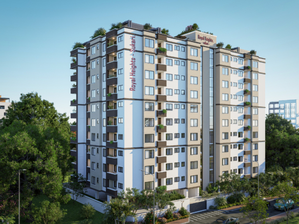 Studio Apartment for Sale at Royal Heights Sukari